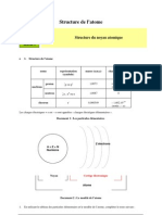 Structure de L'atome