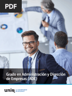 Grado en Administración y Dirección de Empresas (ADE)