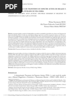 Perfil de Crianças Com Transtorno Do Espectro Autista em Relação À