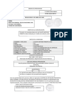 Documentos para El Expediente Cohecho Activo