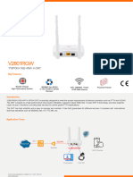 XPON ONT V2801RGW Datasheet V2.0 EN 1