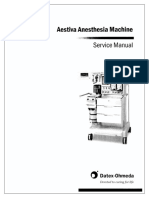 Datex-Ohmeda Aestiva Anaesthsia Machine - Service Manual