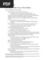 Mastering The Market Cycle Notes and Takeaways