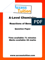 Reactions of Benzene QP