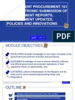 Day 1 - 2023 MLGU - Government Procurement 101 and Electronic Submission of Procurement Reports, Procurement