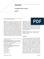 The Family of Dof Transcription Factors in Pine, Trees