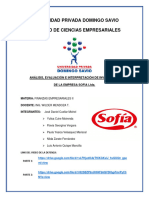 PROYECTO FORMATIVO-SOFIA Ltda.