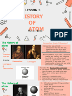 Lesson 5 History of Atom