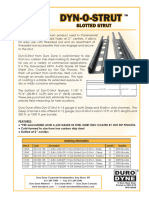 Dyn O Strut LitSheet