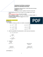 Deber 1 Nivelación (Primer Parcial)