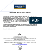 Certificado Uninter