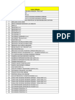 Lista de Sancionados Al 13.03.2023