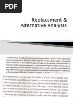 Replacement Analysis