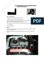 Instructions For The Installation of The Forge Motorsports Valve To The Audi TT