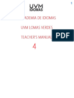 Teacher's Manual Level 4