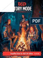 DND Story Mode Rulebook