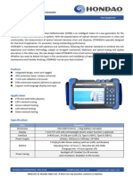 Hondao-OTDR402F Series-Test Equipment - 2018VERSION