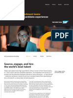 SAP SuccessFactors Recruiting Solution Brief