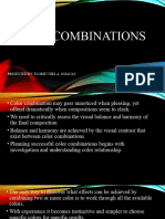 Color Combinations Presentation