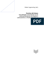 Eventos Del Deseo: Sexualidades Minoritarias en Las Culturas/literaturas de España y Latinoamérica A Finales Del Siglo XX