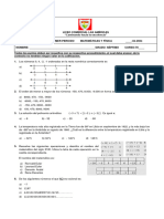 Evaluacion 7º - 1 LICEO COMERCIAL LAS AMÉRICAS