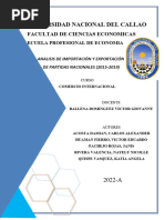 Trabajo de Comercio Internacional