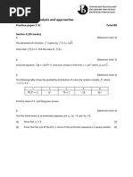 Analysis SL P1 en