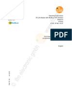 Operating Instructions Io-Link Master With Modbus TCP Interface Dataline 8 Ports Ip 65 / Ip 66 / Ip 67