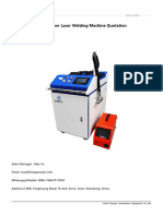 KW-M Fiber Laser Welding Machine