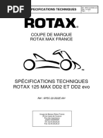 Specifications Techniques Rotax Max dd2 2022