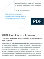 Top DBMS Interview Questions and Answers (2024 Updated) - InterviewBit