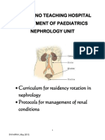 Nephrology Unit Residency Curruculum and Management Protocols - 2nd Edition