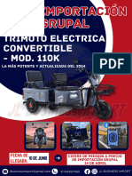 Trimoto Electrica Convertible 2024 - JL Business Import