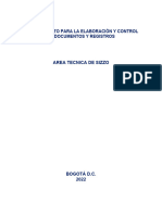 51 Procedimiento de Elaboracion y Control de Documentos y Registros