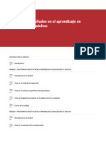 Módulo 2: Dificultades en El Aprendizaje en Adolescentes y Adultos