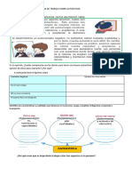 Ficha de Trabajo Autoestima