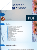 1 - The Scope Geomorphology