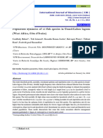 Population Dynamics of 15 Fish Species in Grand-Lahou Lagoon (West Africa, Côte D'ivoire)