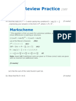 Summer Review Practice Entering IB MATH HL Year 2 Id585