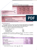 Statement Showing The Adjustment To Be Made: Less: Interest On Drawings S00 (-) 60