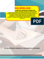 Resolução - (032 98482-3236) - Projeto Integrado - CST em Serviços Jurídicos, Cartorários e Notariais