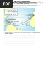 5.4.EE - CE. Mapa Viajes Colón y El Encuentro Entre Dos Mundos