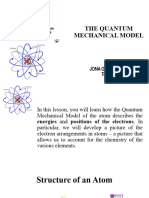 Week 1 Quantum Mechanical Model