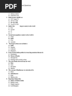 Indian Constitution Important Questions