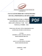 Preescritura Grafomotricidad Romero La Rosa Odalis Laryssa