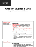 Grade 9 Quarter 4 Arts Day 1