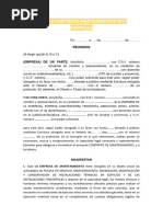 Modelo Contrato Mantenimiento Rite Empresas