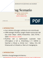 Drug Scenario National and Regional Supply Reduction