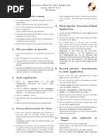 Jmol Application Instruction Sheet English