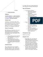 Amoebic Dysentery Report